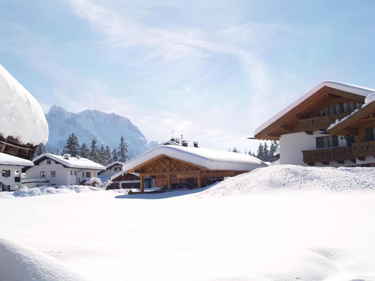 Gaestehaus Alpenparadies Krun Bagian luar foto