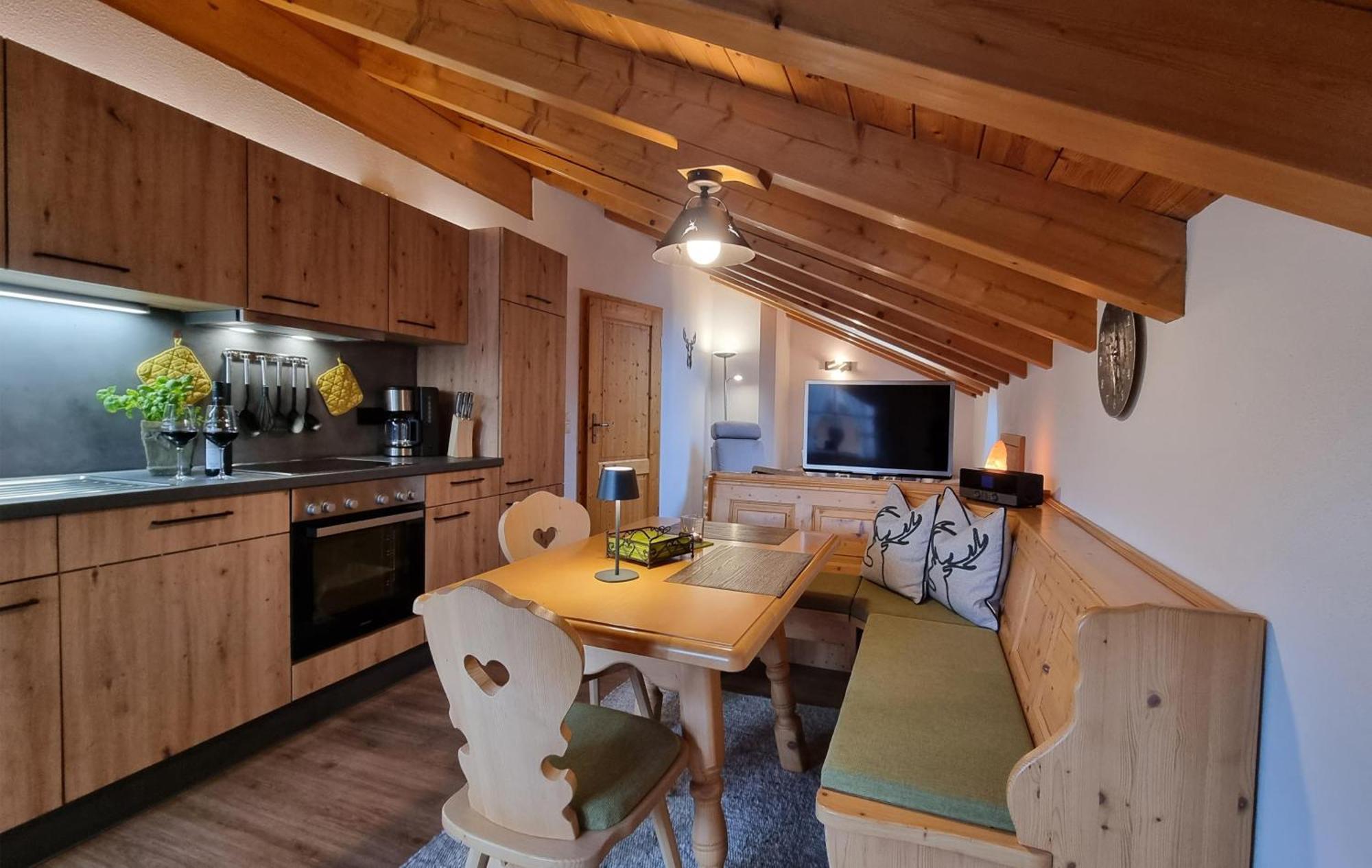 Gaestehaus Alpenparadies Krun Bagian luar foto