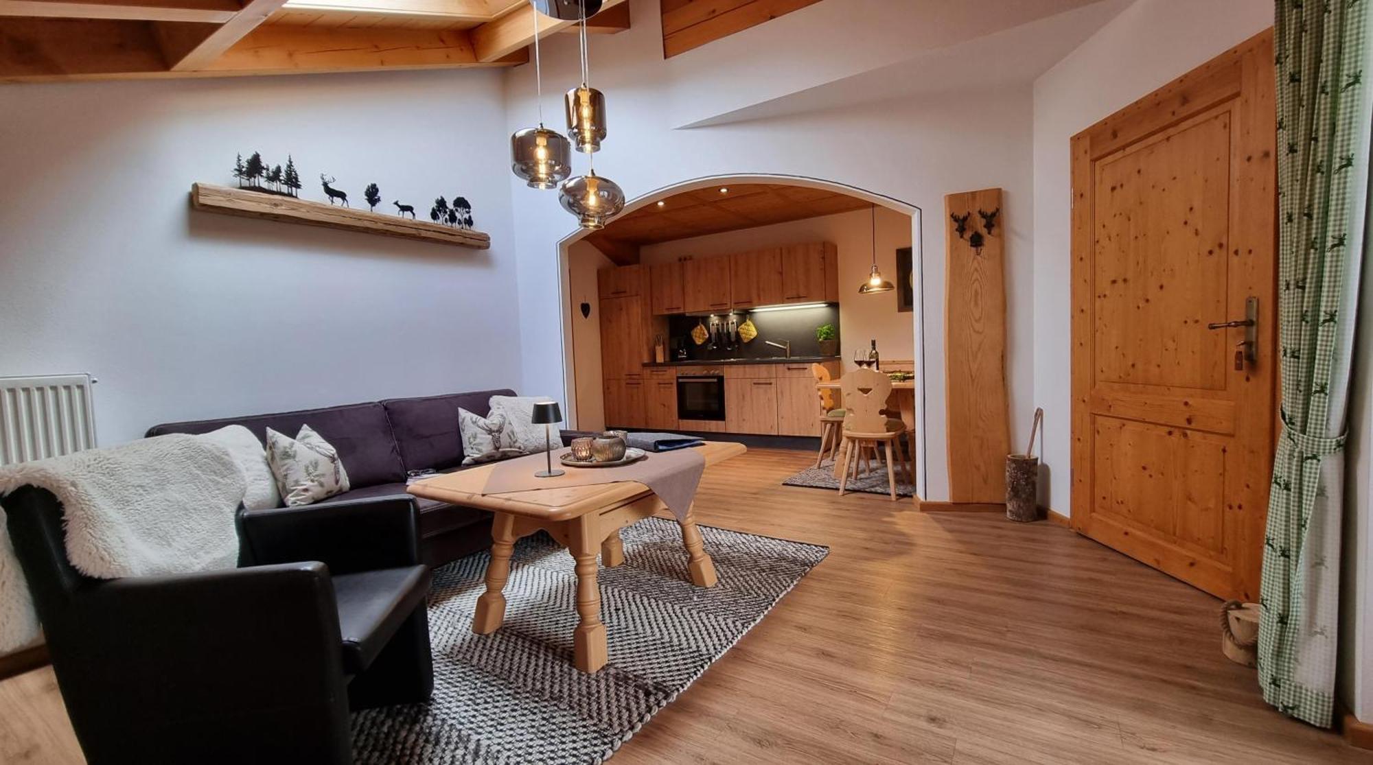 Gaestehaus Alpenparadies Krun Bagian luar foto