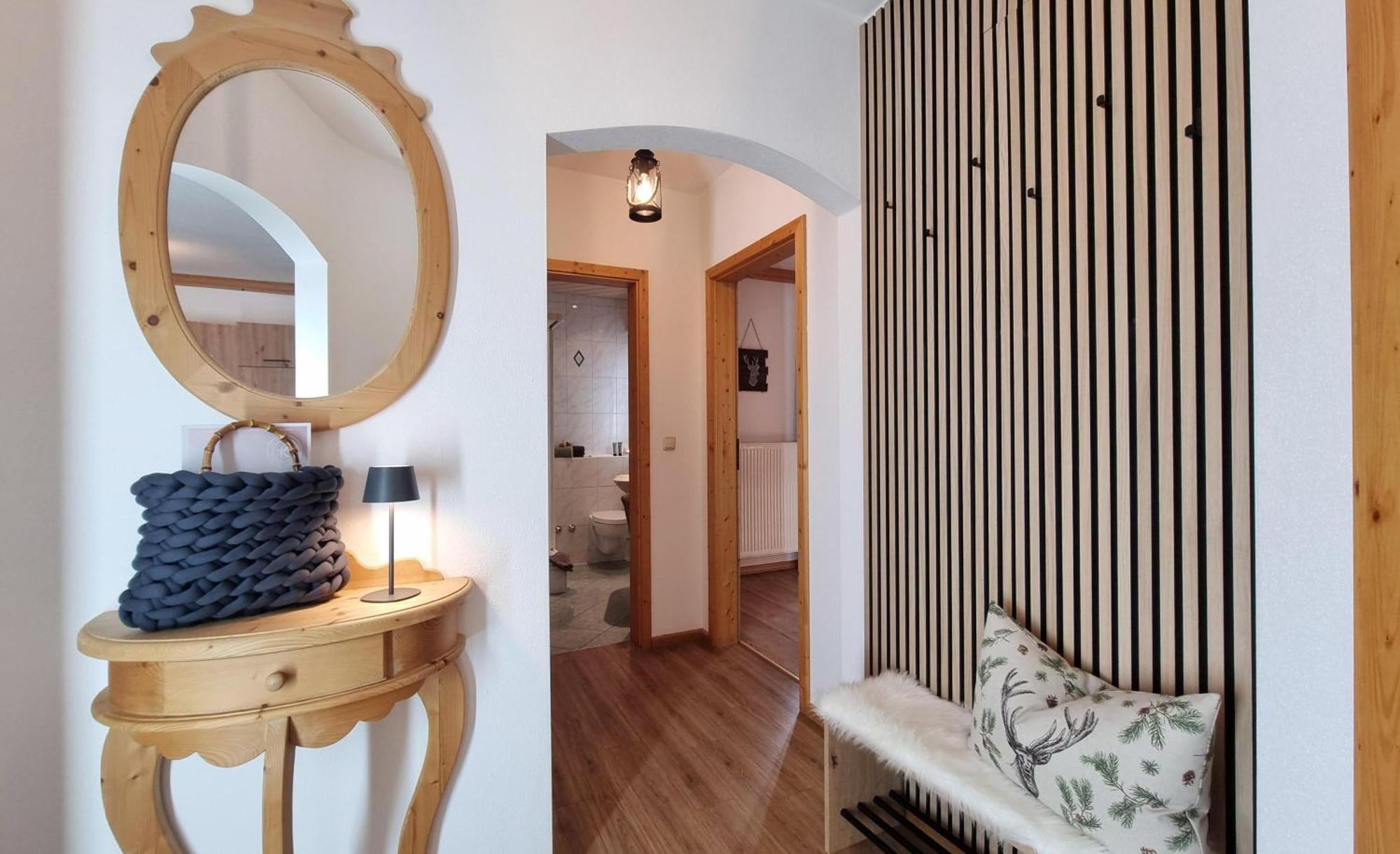 Gaestehaus Alpenparadies Krun Bagian luar foto